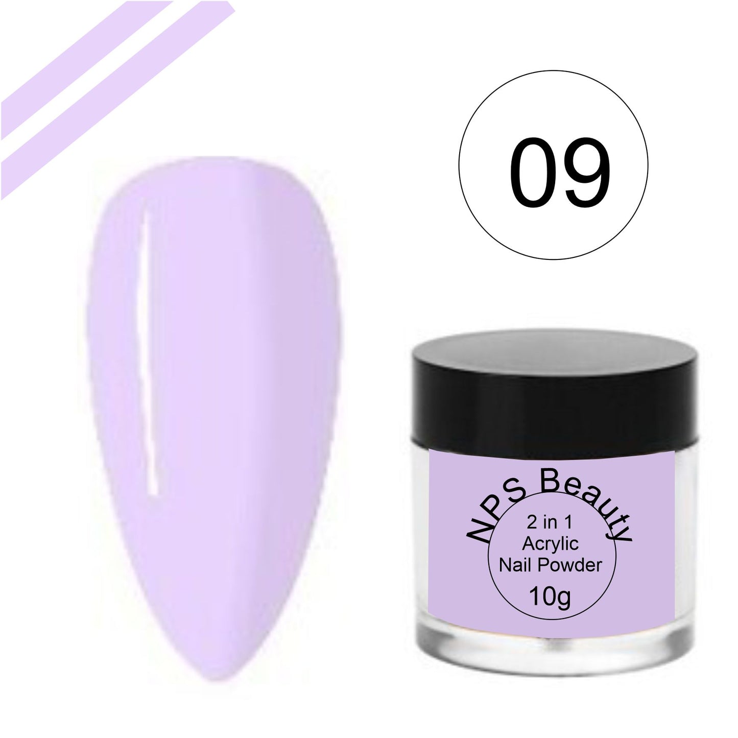 Acrylic Nail Powder 10g NO-09