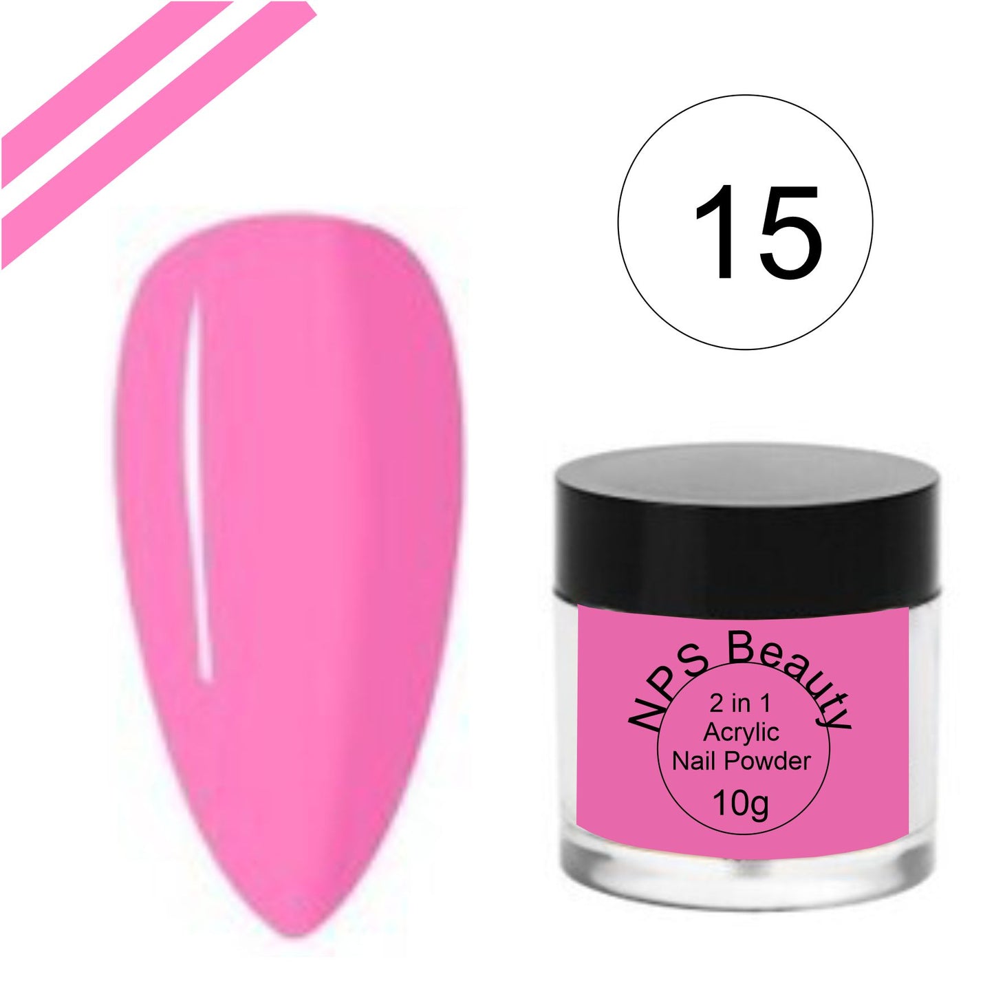 Acrylic Nail Powder 10g NO-15