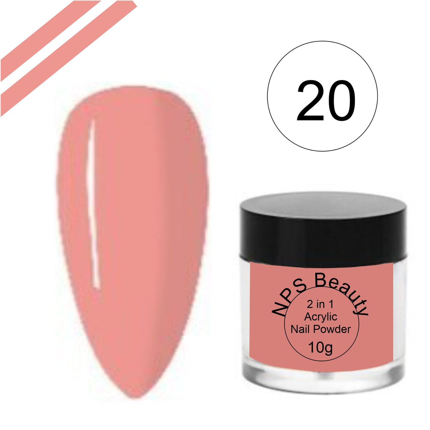 Acrylic Nail Powder 10g NO-20