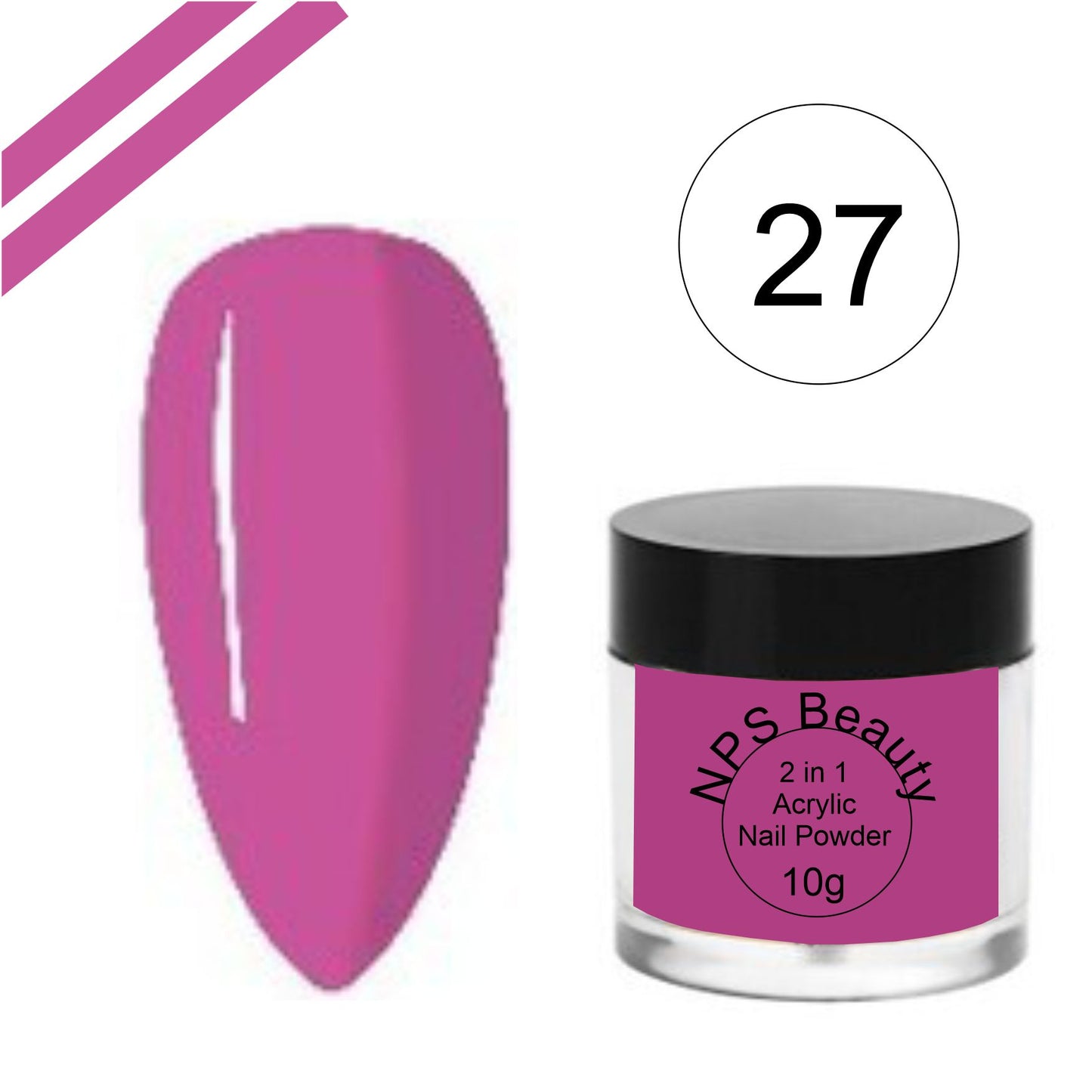 Acrylic Nail Powder 10g NO-27