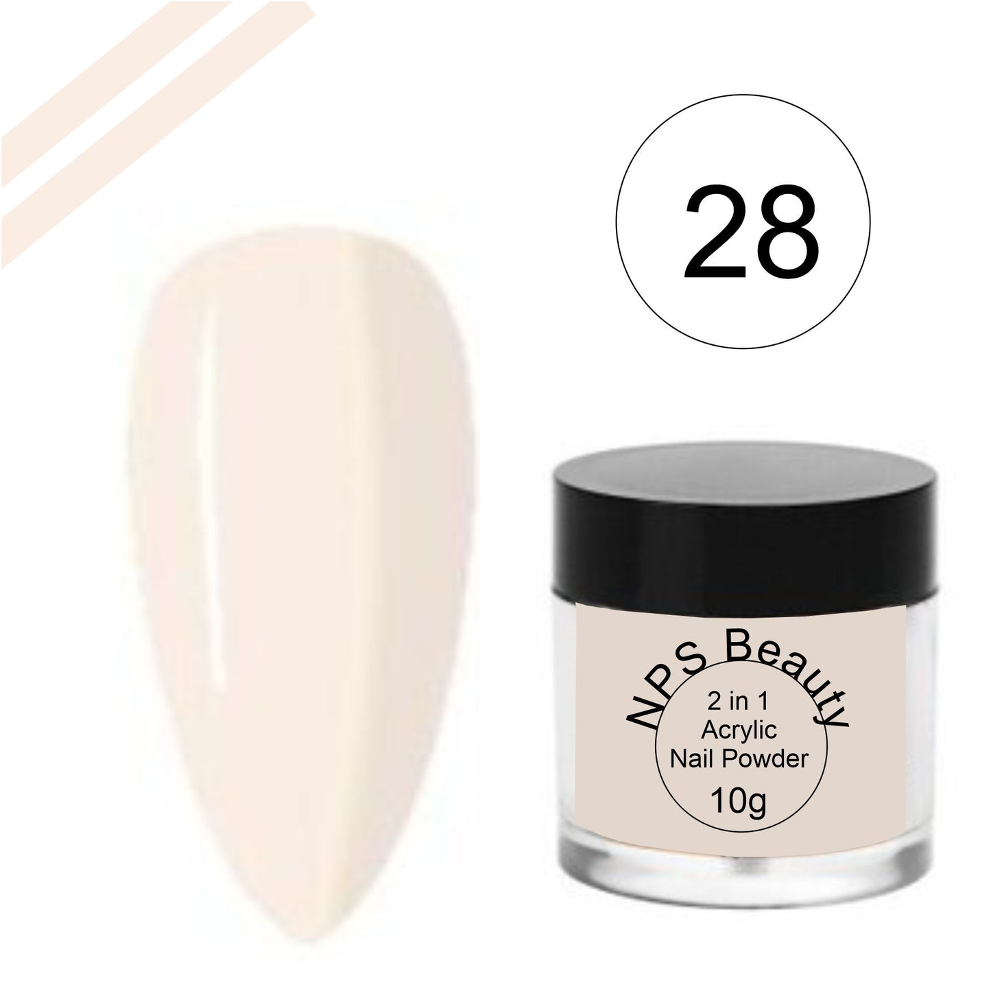 Acrylic Nail Powder 10g NO-28