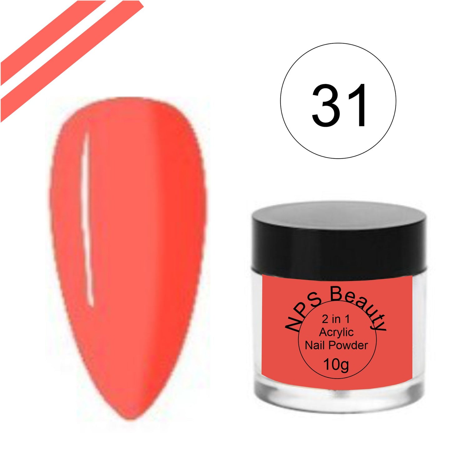 Acrylic Nail Powder 10g NO-31