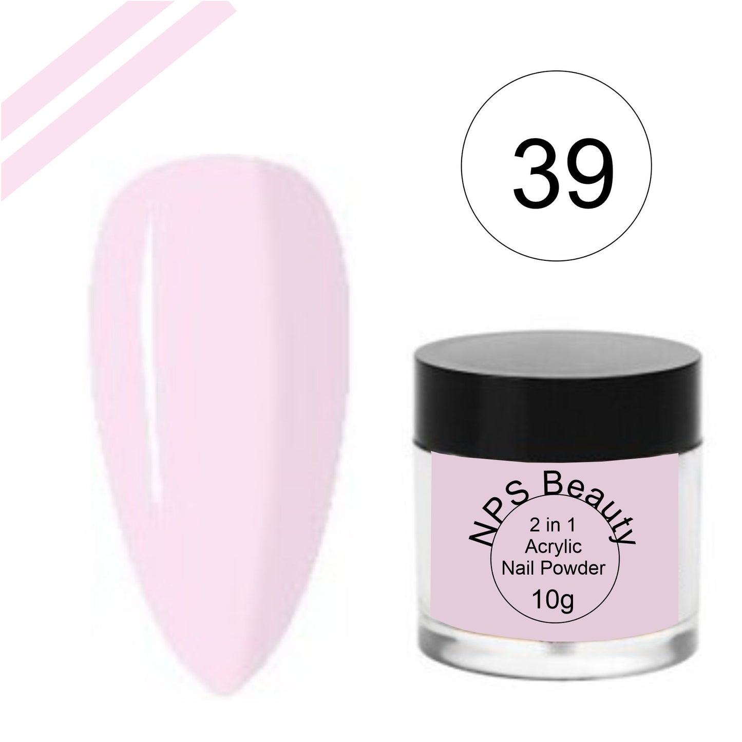 Acrylic Nail Powder 10g NO-39