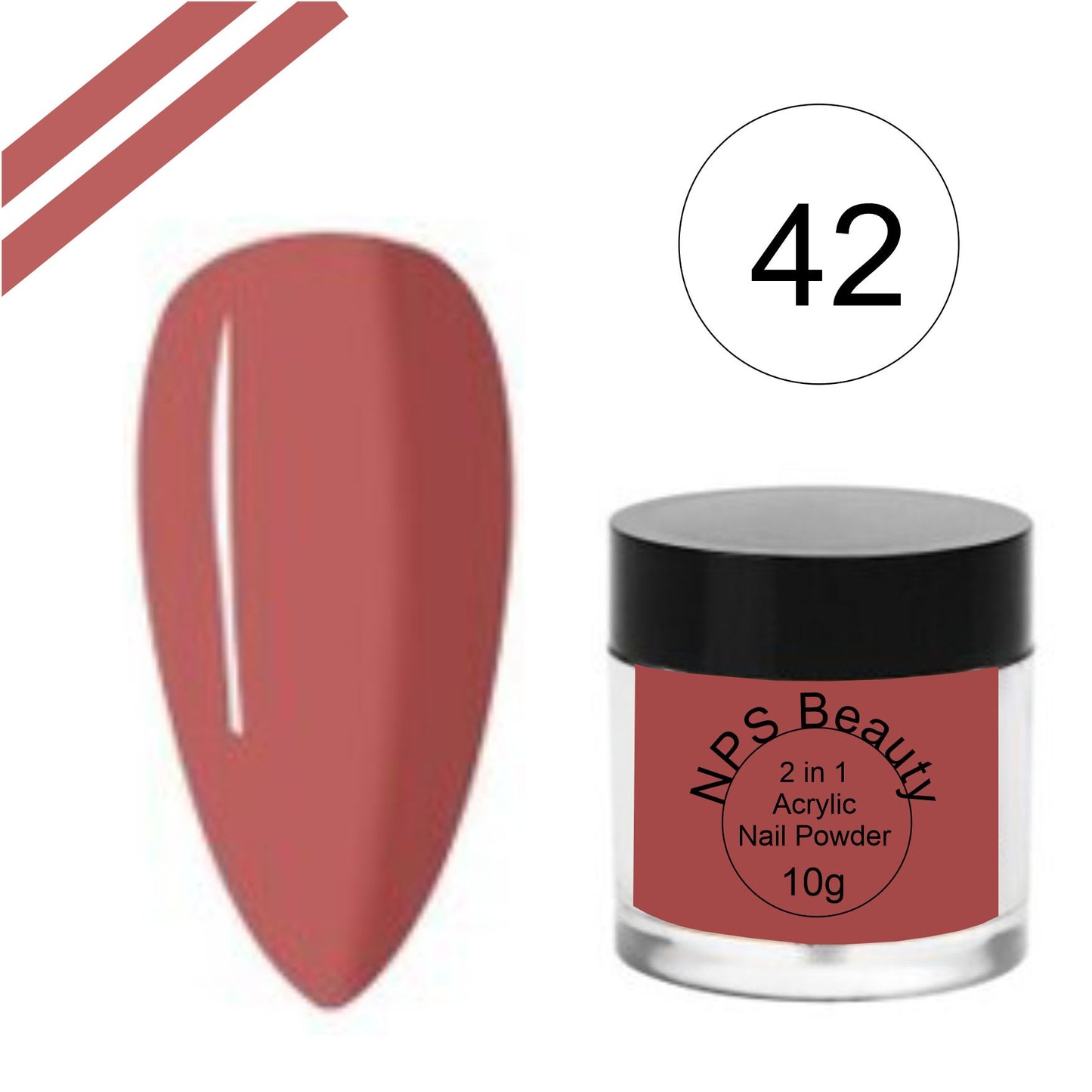 Acrylic Nail Powder 10g NO-42