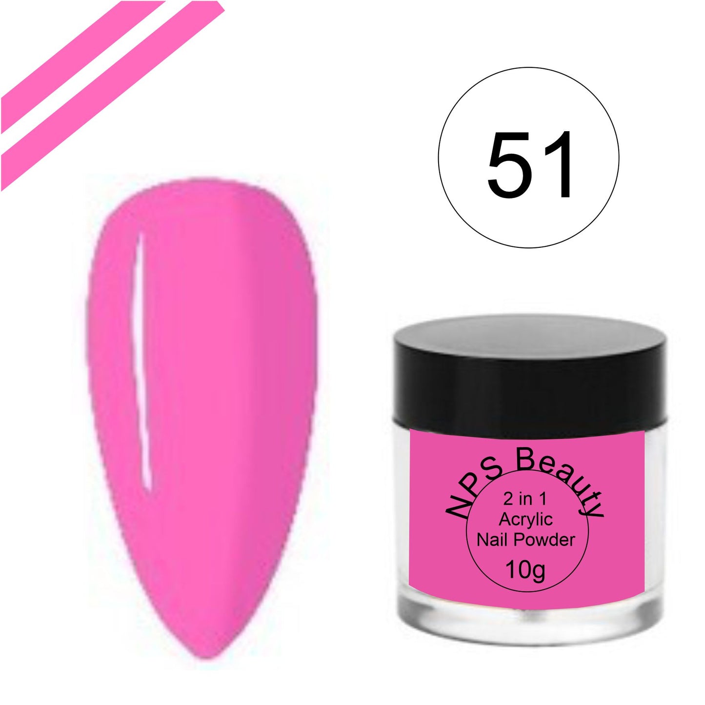 Acrylic Nail Powder 10g NO-51