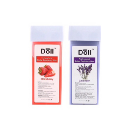 Doll Roll on wax cartridge / roller depilatory wax 100g - 6 flavors to choose from