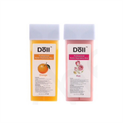 Doll Roll on wax cartridge / roller depilatory wax 100g - 6 flavors to choose from