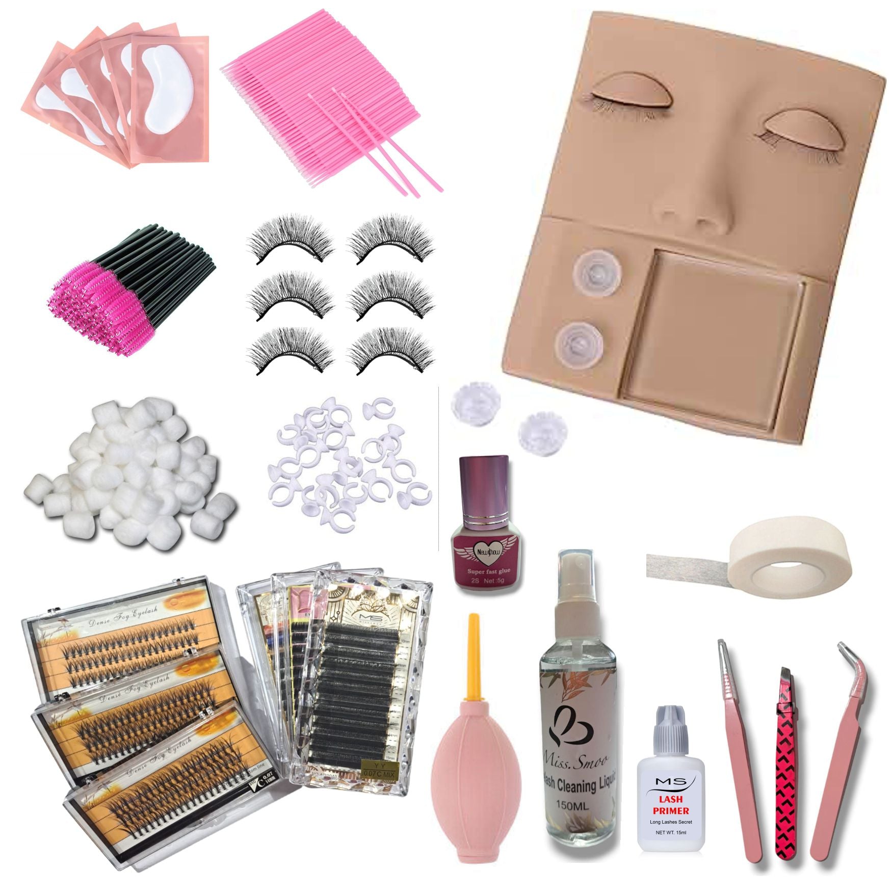 Eyelash Extension kit 99pcs – NPS Beauty Supplies