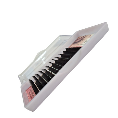 Individual Classic Single Lash Tray (12 Rows) 0.10C Mix