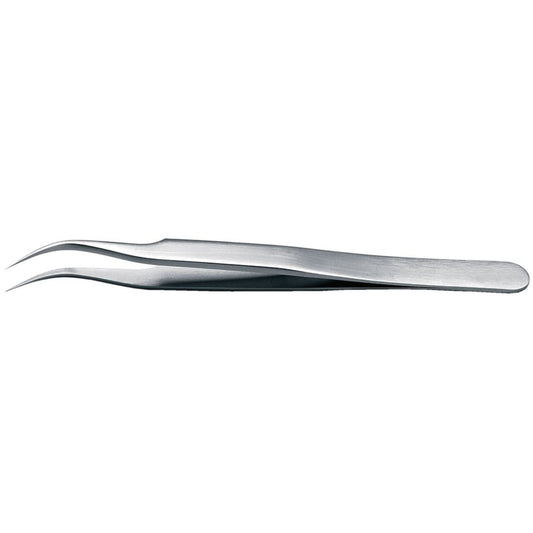 Long bend tweezer stainless steel