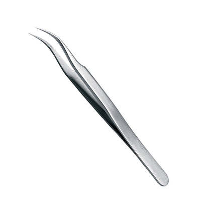 Long bend tweezer stainless steel