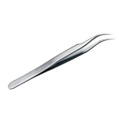 Long bend tweezer stainless steel