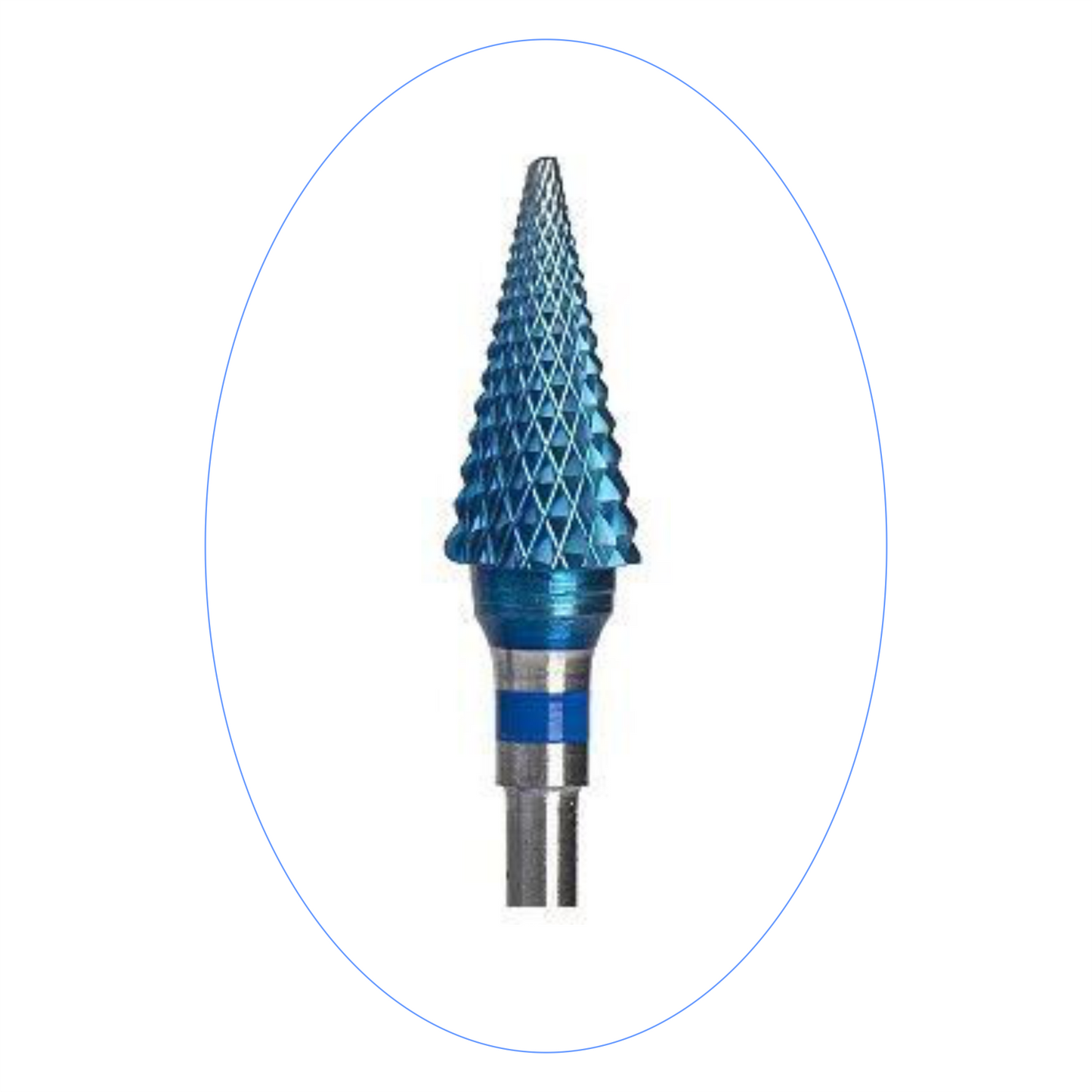 Tungsten Blue Nail Drill Bit M6 -Large Cone