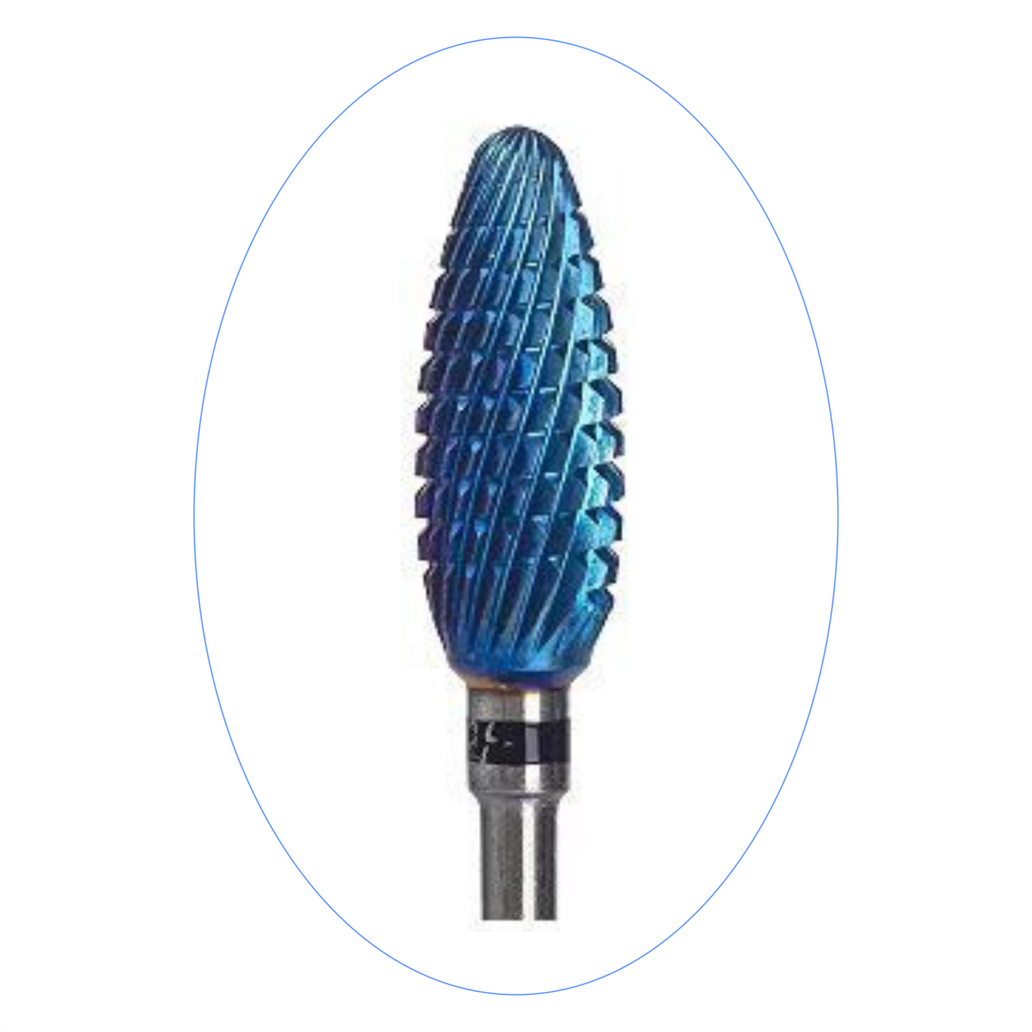 Tungsten Blue Nail Drill Bit M7 -Flame