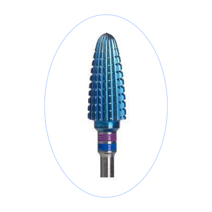 Tungsten Blue Nail Drill Bit M8 -Flame