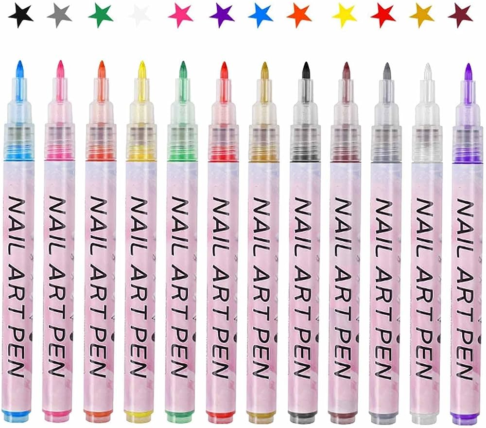 Nail art pen 1pcs  - 10 colours to choose from