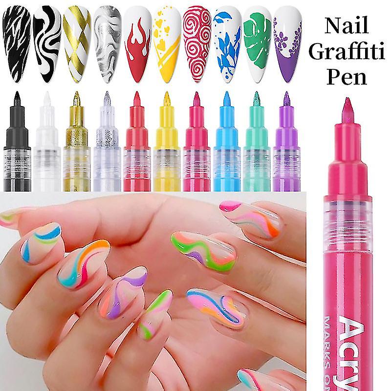 Nail art pen 1pcs  - 10 colours to choose from