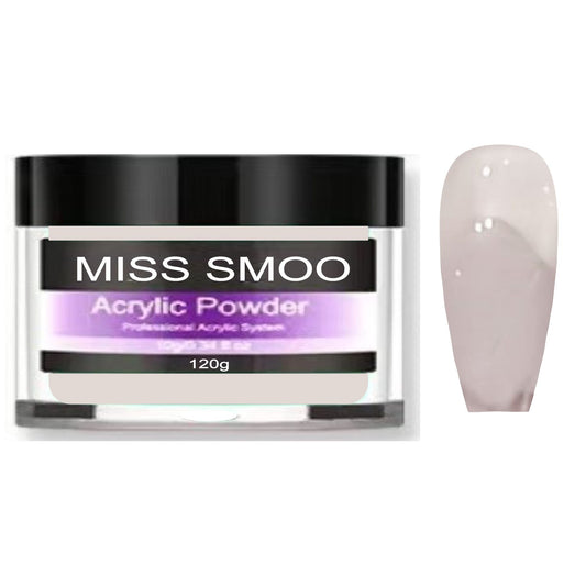 Miss Smoo Acrylic Nail Powder 120g Crystal Pink