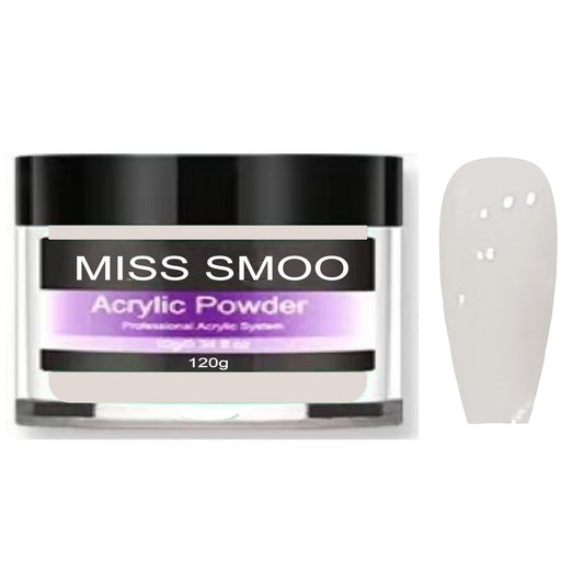 Miss Smoo Acrylic Nail Powder 120g White