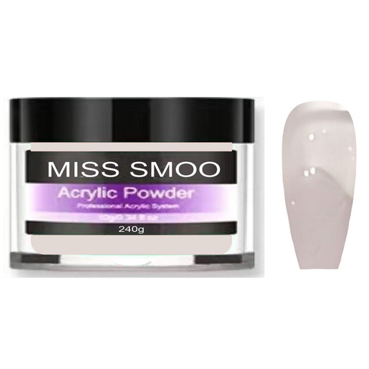 Miss Smoo Acrylic Nail Powder 240g Crystal Pink