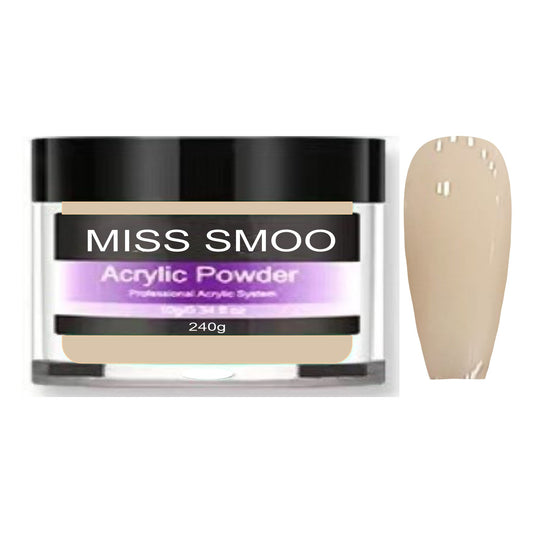 Miss Smoo Acrylic Nail Powder 240g Nude
