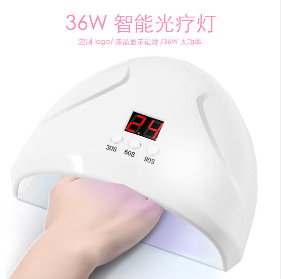 Dazzle 36W UV LED Nail Lamp Pink or white