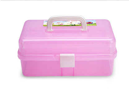 Beauty Box - Plastic Box Manicure (Pink)
