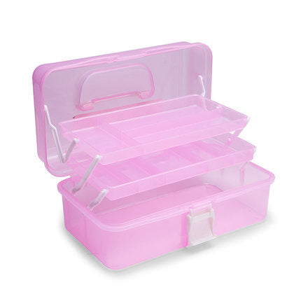 Beauty Box - Plastic Box Manicure (Pink)
