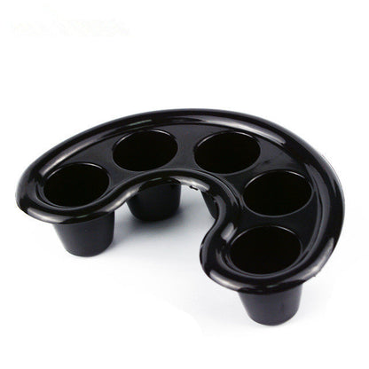 5 Holes Soak-off Bowl - Black 2pcs