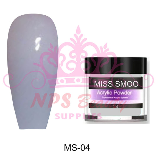 Miss Smoo Acrylic Nail Powder Milky White 10g or 30g MS04