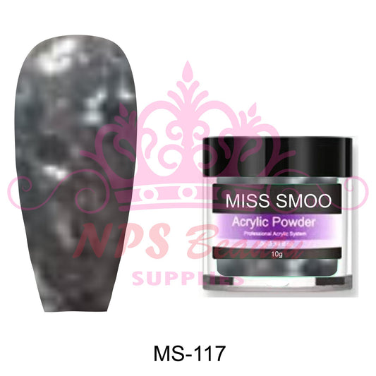 Miss Smoo Acrylic Nail Powder glitter colour 10g or 30g MS117