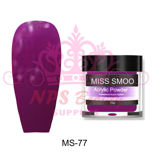 Miss Smoo Acrylic Nail Powder 10g or 30g MS77