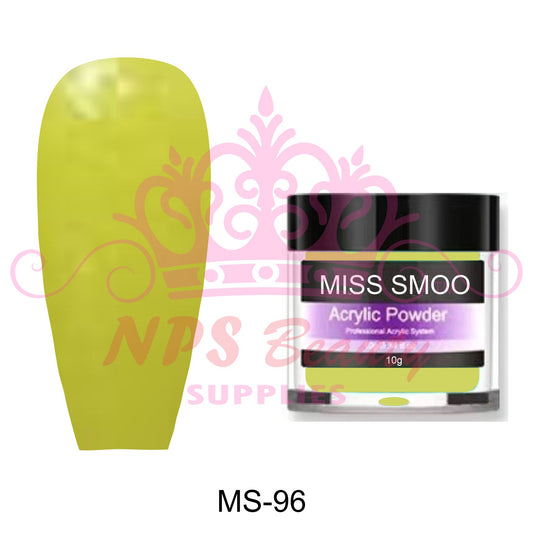 Miss Smoo Acrylic Nail Powder glitter colour 10g or 30g MS96