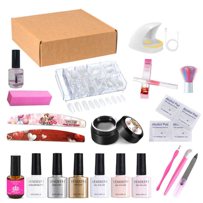 Press On UV Gel Nail kit - Set 8